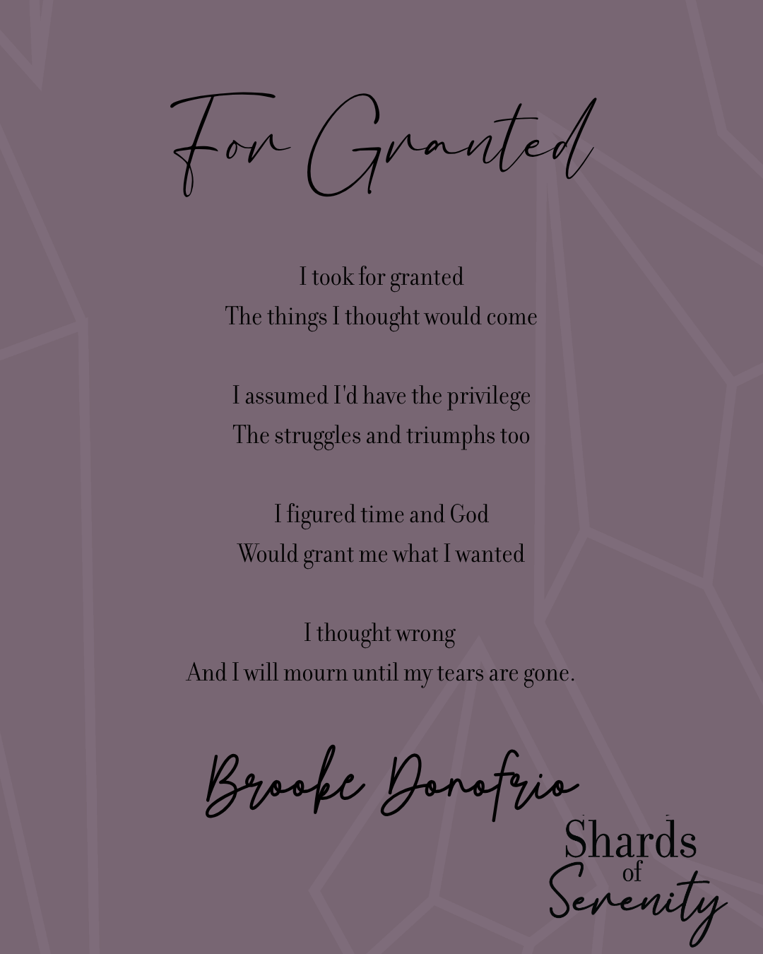 For Granted